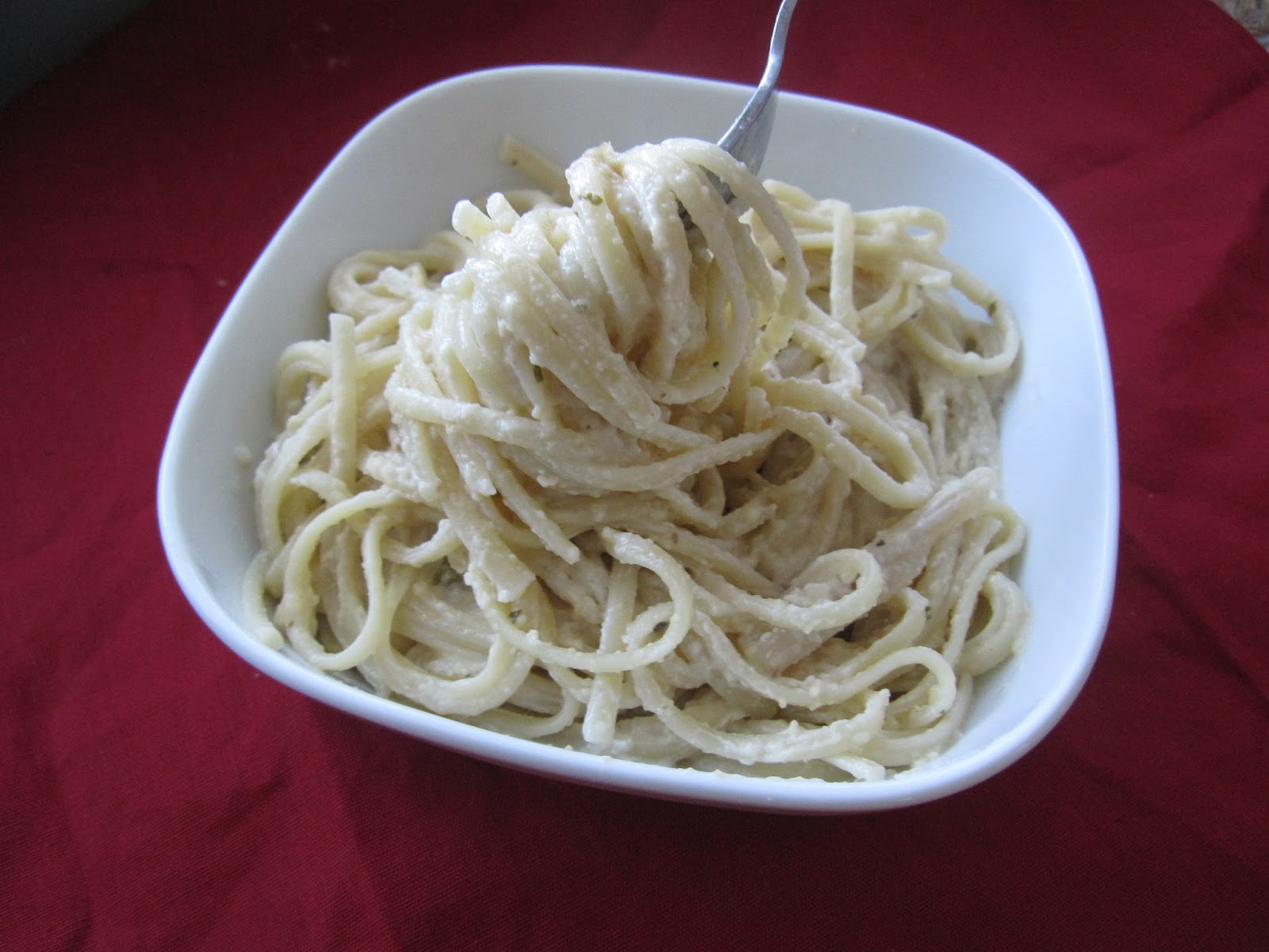 A Taste of Madness Linguine Alfredo