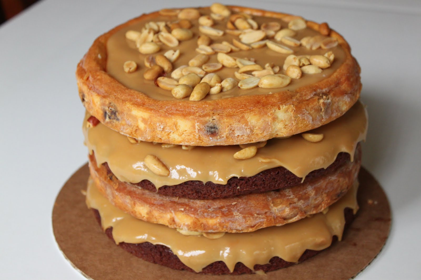 Crave. Indulge. Satisfy. Chocolate, Caramel, Peanut Butter Heaven