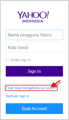 Cara Buka Email Yahoo Sebab Lupa Password, Id Atau Dibajak!