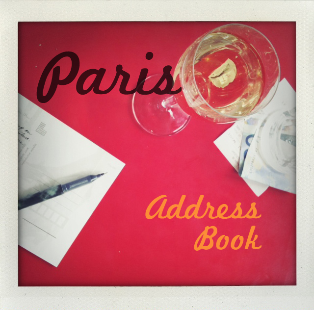 Paris Address Book Prêt à Voyager