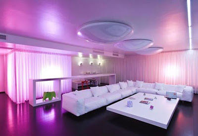 Light Colored Interior Design With Contrasting Furnishings Colors , Home Interior Design Ideas , http://homeinteriordesignideas1.blogspot.com/