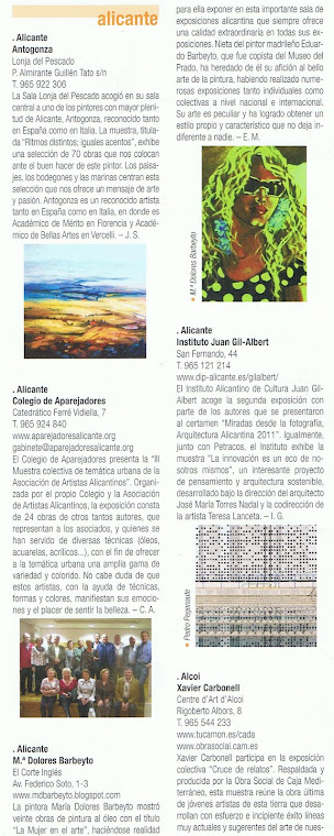 BARBEYTO EN LA REVISTA REVISTART