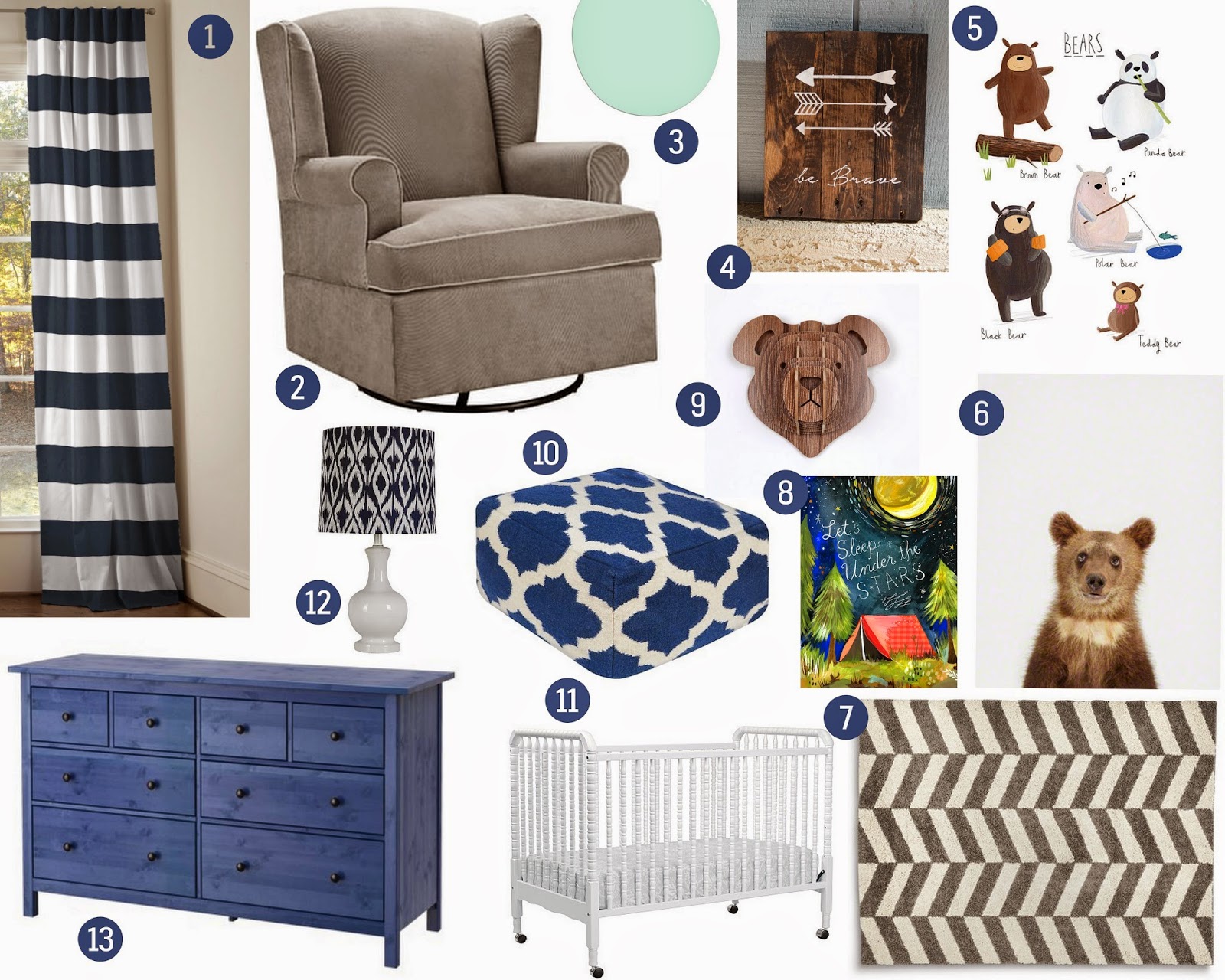 make bake and love Gummy Bear Nursery Ideas