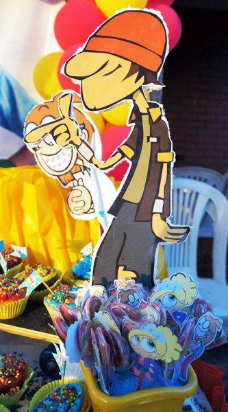 decoracao festa infantil kick buttowski:Artes da Leitora Cinthia Melo!! decoracao festa infantil kick buttowski:Artes da Leitora Cinthia Melo!!