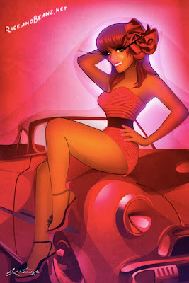 The Pin Up Art of Santiago