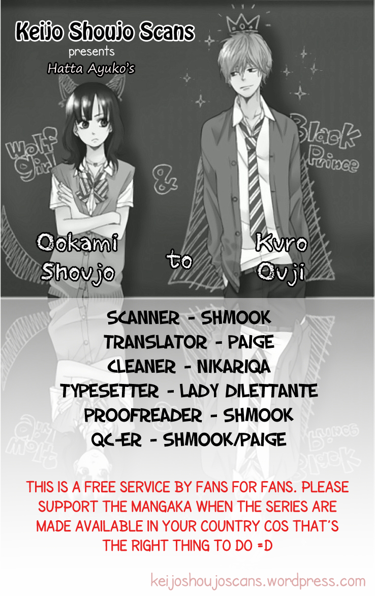 Ookami shoujo to kuro ouji chap 2