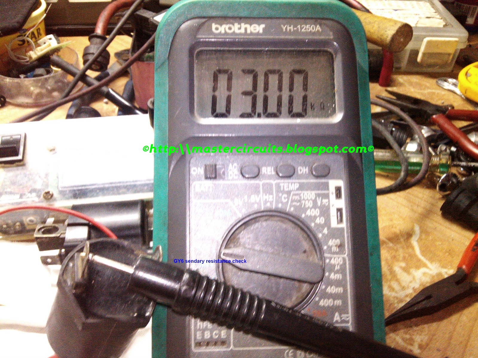 Testing Motorcycle CDI Ignition Coil Techy at day, Blogger at noon