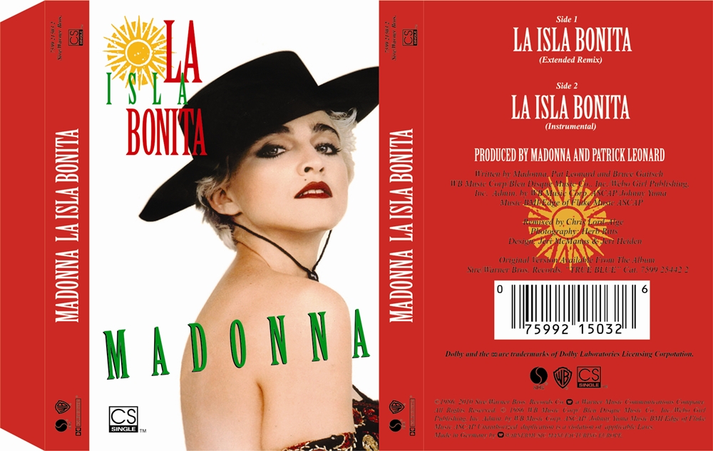 La Isla Bonita - Singles.