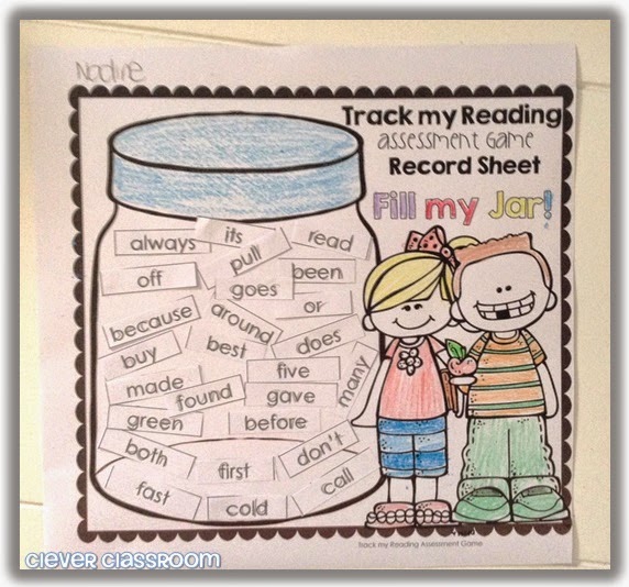 Tracking Reading Fluency with Games and a FREEBIE Clever Classroom