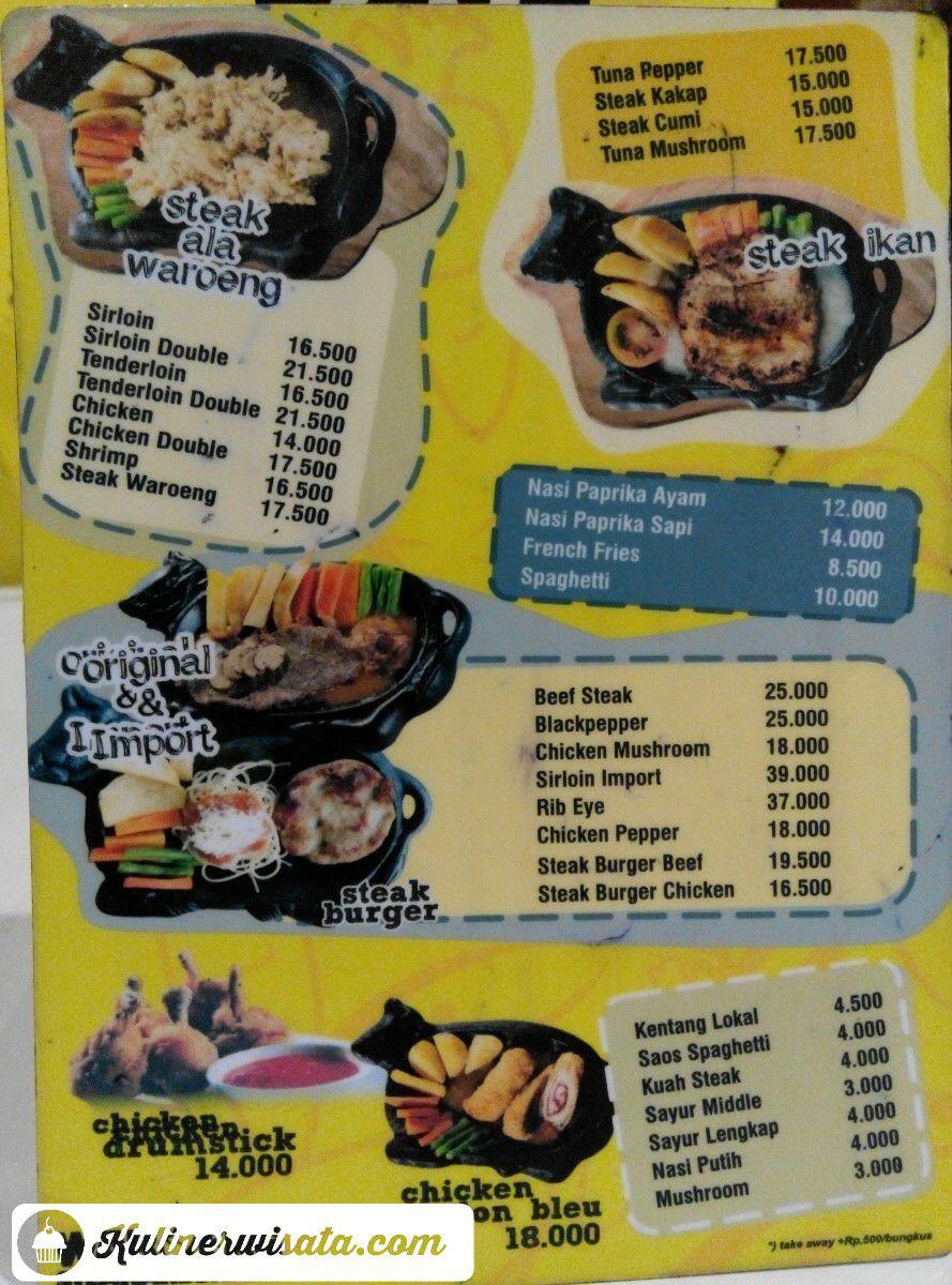 Waroeng Steak and Shake Wisata Kuliner Indonesia