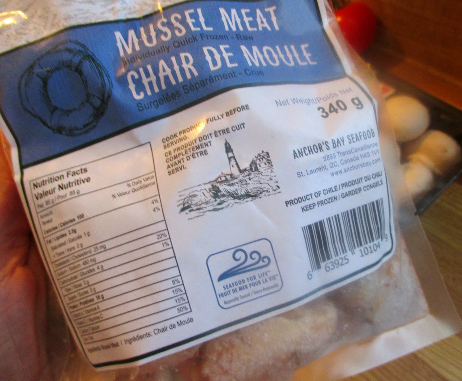 Just my Stuff Creamy Mussels and Mushroom Linguini