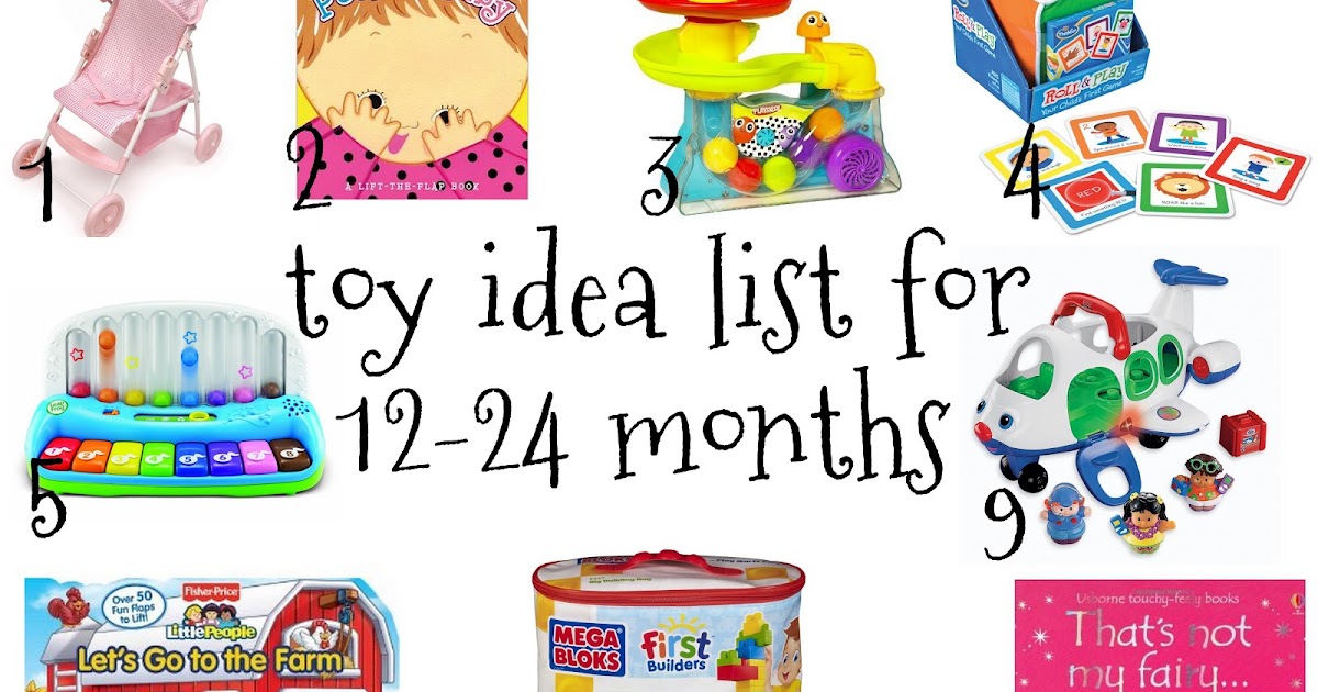Favorites and Things Gift Ideas For 12 24 Month Old Children