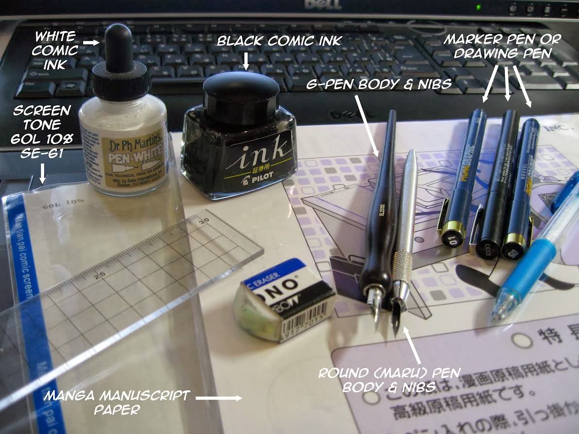 Manga Creator Without Borders! manga tools for first timers.