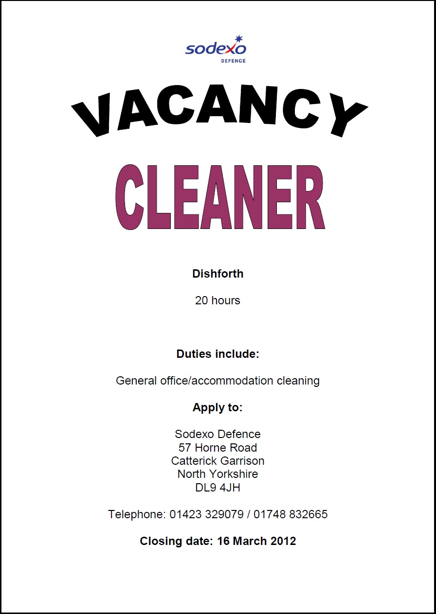 9 Regt AAC Welfare Blog Latest Job Vacancies Dishforth Airfield