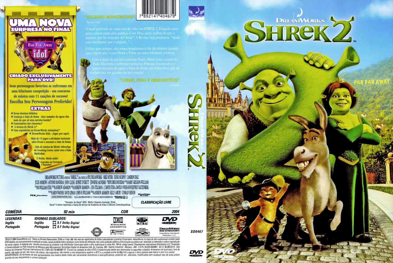 O Gato de Botas ataca Shrek, Shrek 2