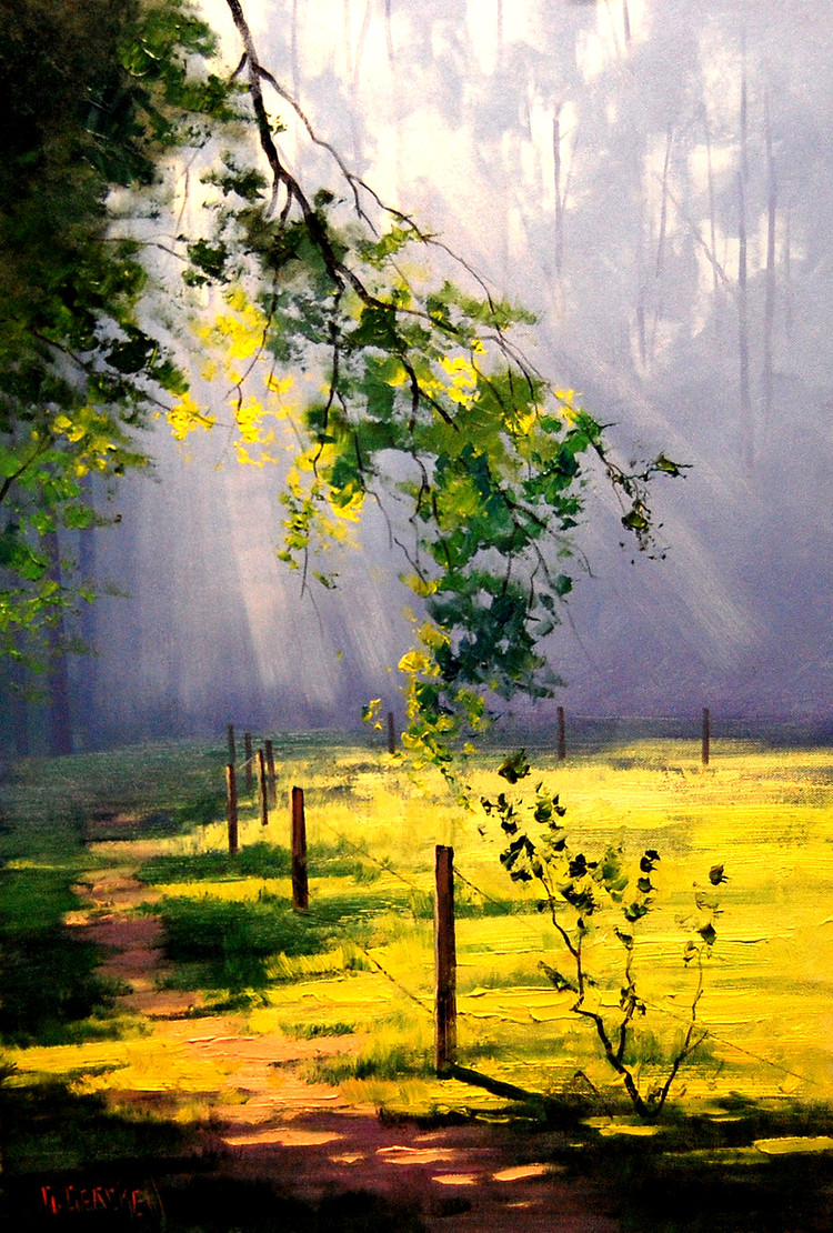 Graham Gercken 1960 | Australian Impressionist Landscape painter