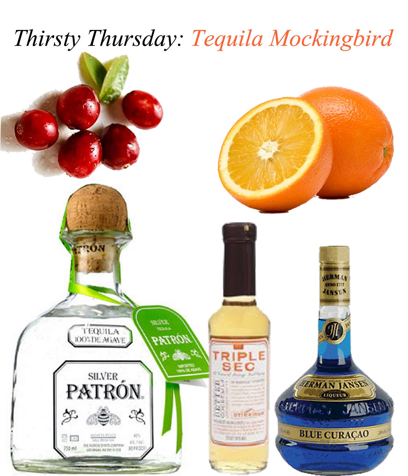 Be and D Thirsty Thursday Tequilla Mockingbird
