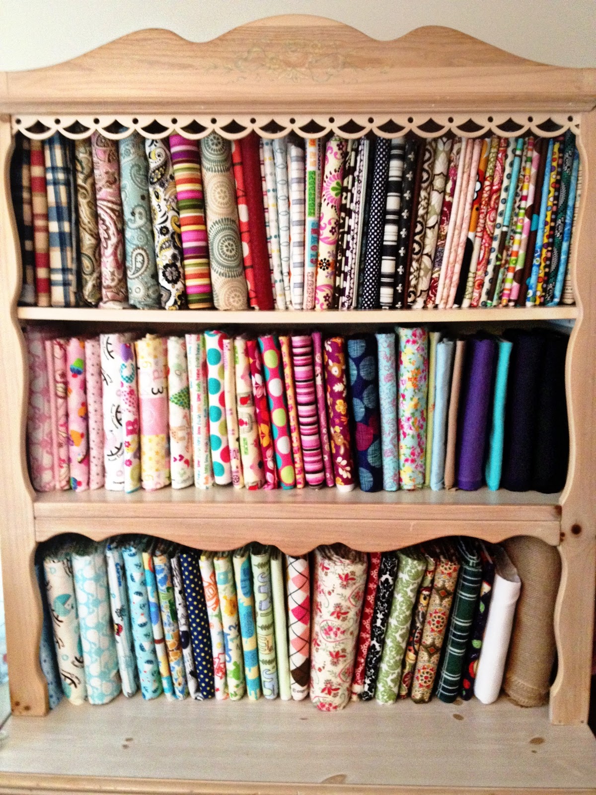 Mr. & Mrs. Hunt How to properly store your fabric stash
