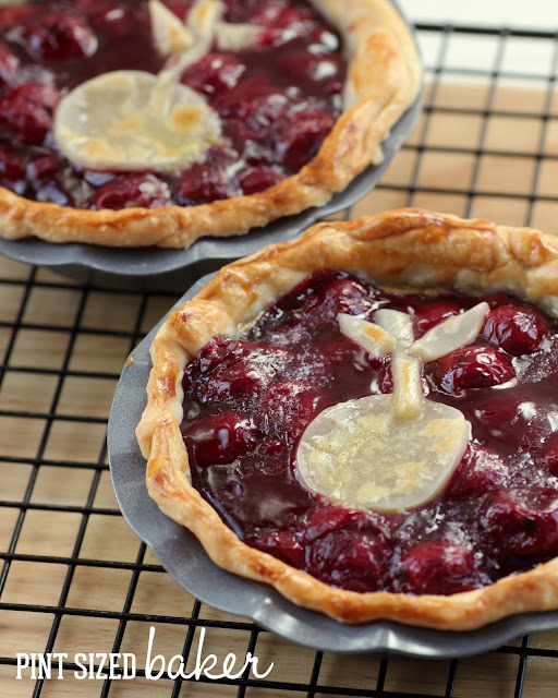 Mini Cherry Pies. The perfect summer dessert for Two. from www.pintsizedbaker.com