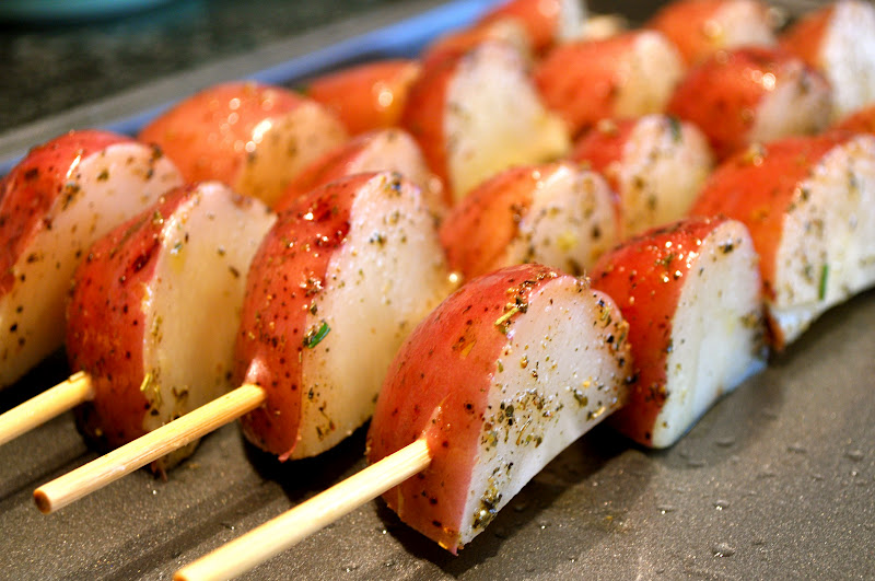 One Classy Dish Potatoes On A Stick