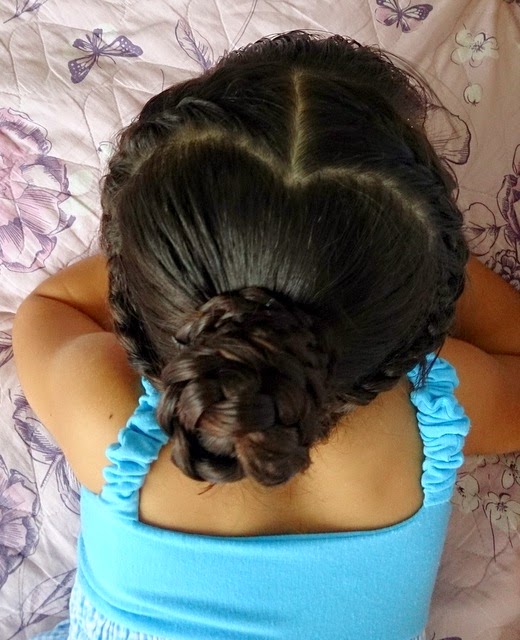 Penteado Infantil com Tranças para Cabelo Curto