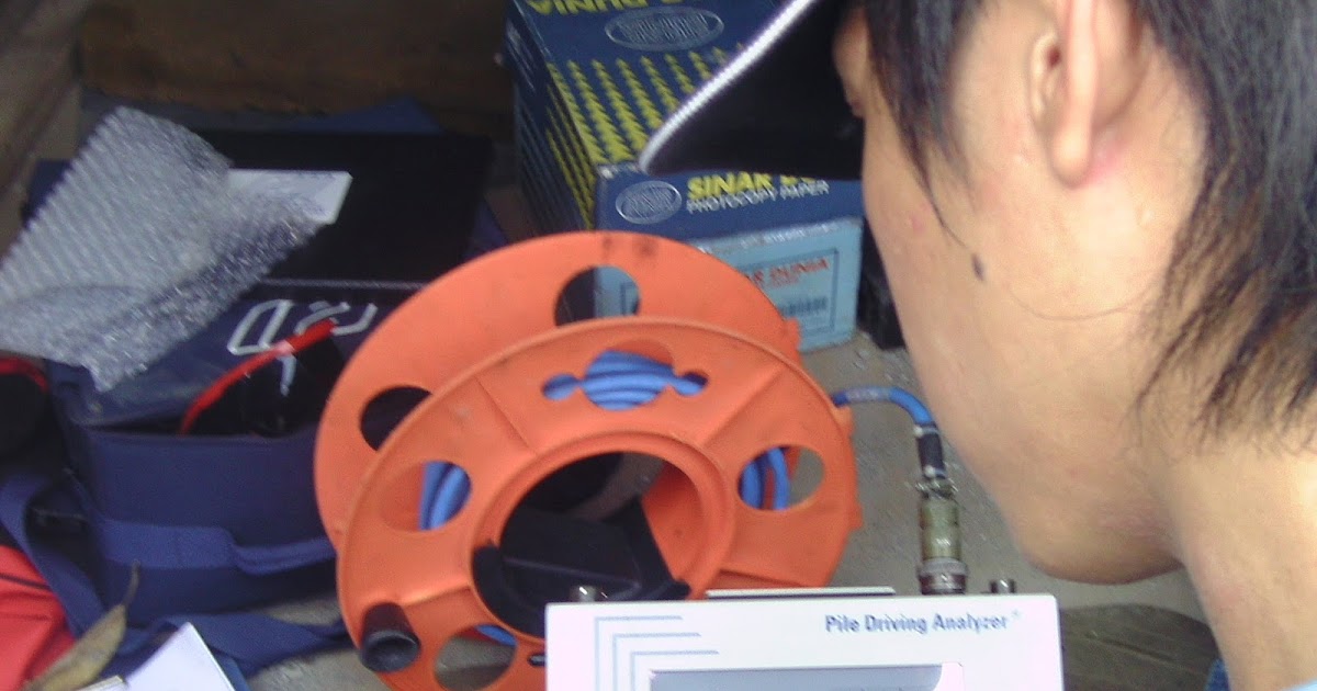 PDA (Pile Driving Analyze) Test CivilAE
