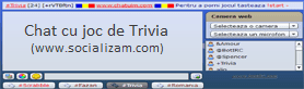 Chat online cu jocul de Trivia