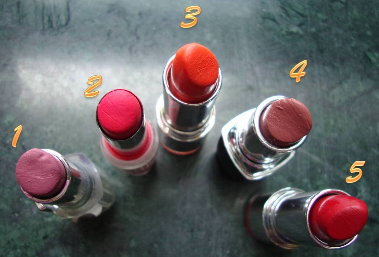 Straight Talk 5 must have lip shades for yellow skin and my favourites