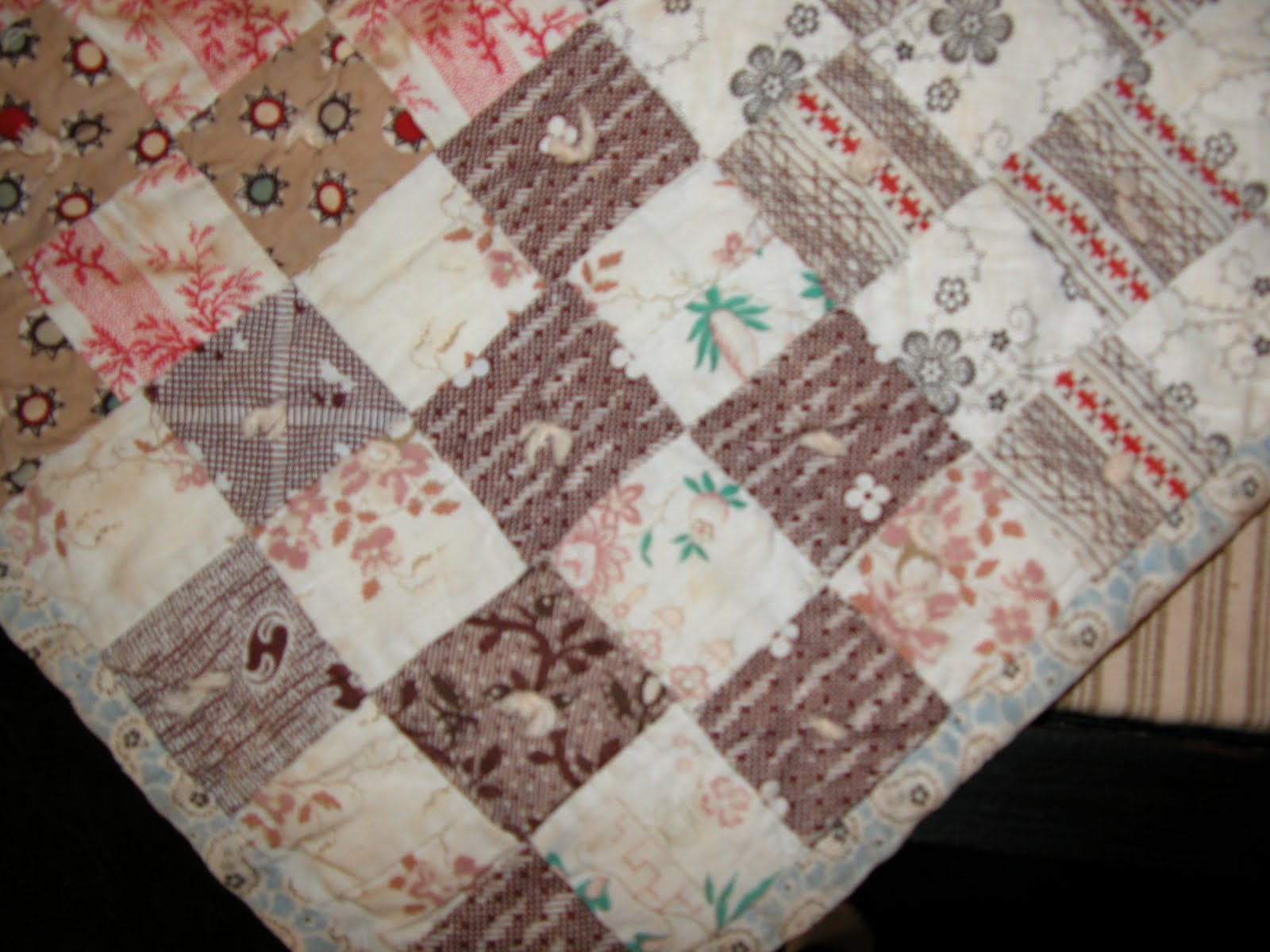 Notes from the Quilt Lab The charm of antique doll quilts