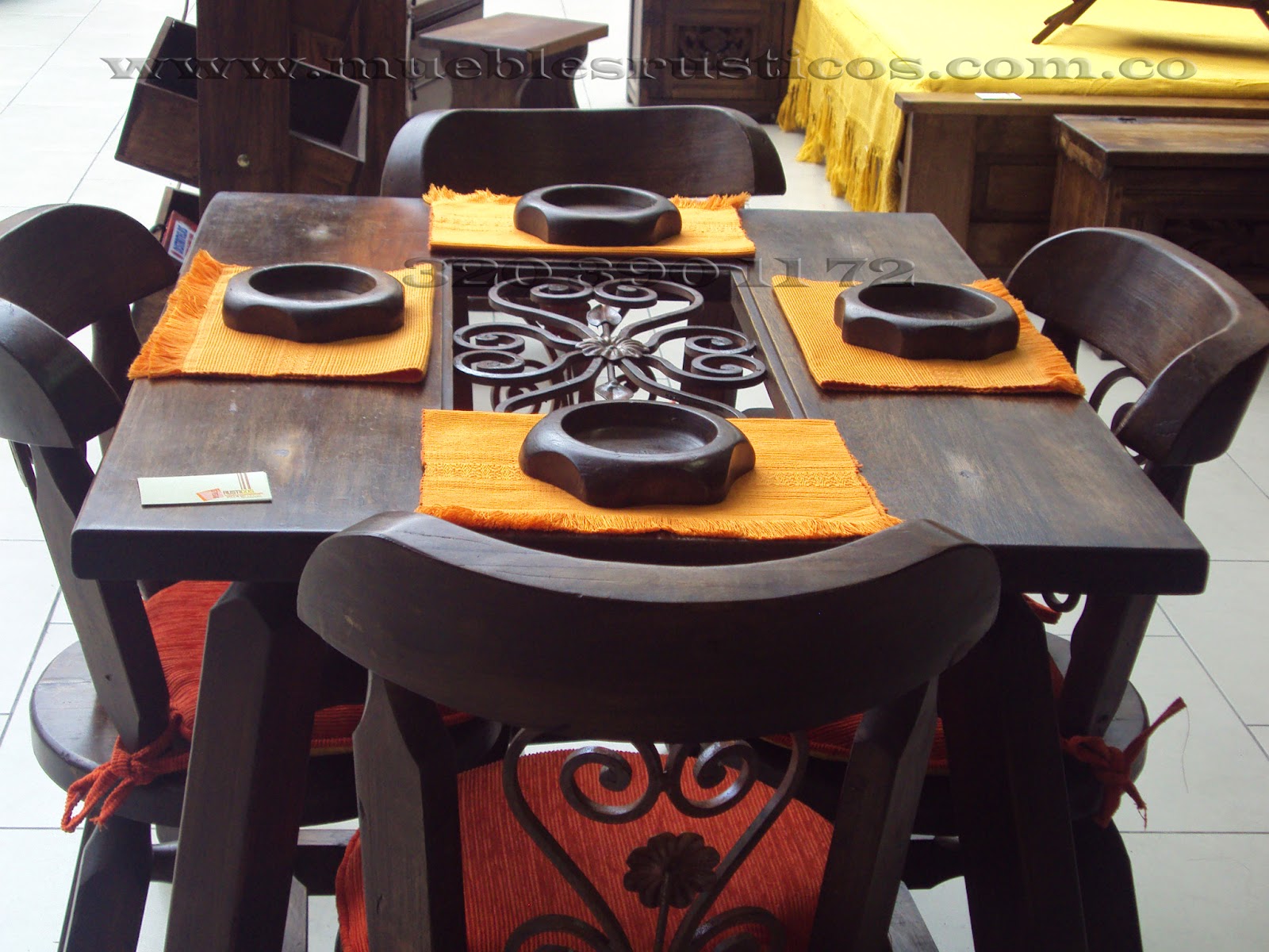 muebles rusticos bogota comedor rustico en madera