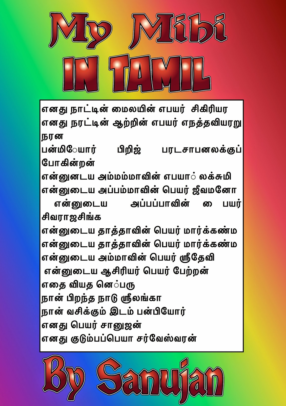 Help writing a mihi 03 image