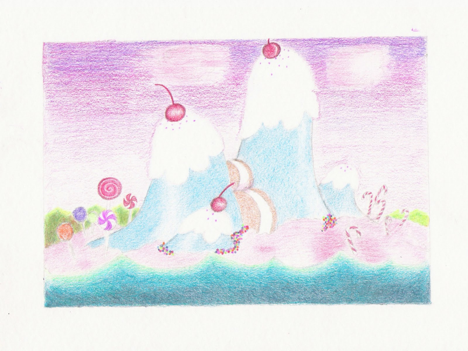 Toni's Art Blog Candy Island