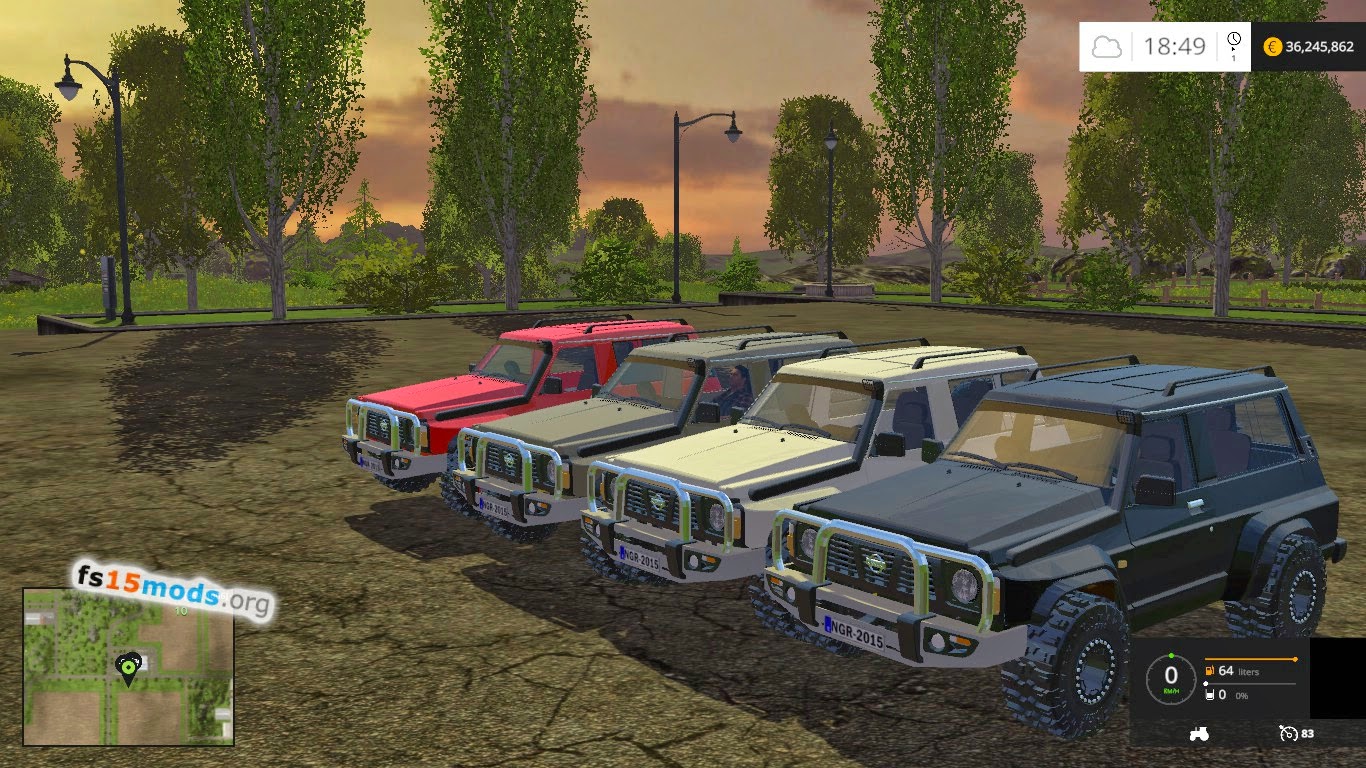 Nissan Patrol GR car | FS15 Mods