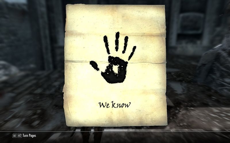 skyrim the brotherhood of old walkthrough