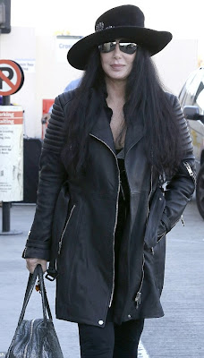 Cher at LAX Airport, 2012