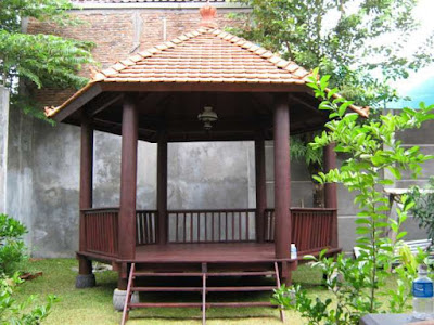 Tukang Taman Kalimantan Desain Gazebo / Saung