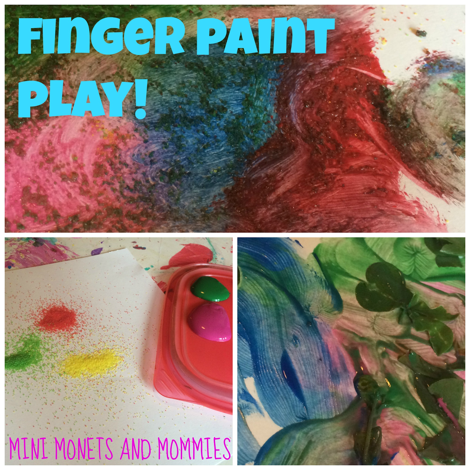 Mini and Mommies 7 Ways to Make Finger Painting More Fun!