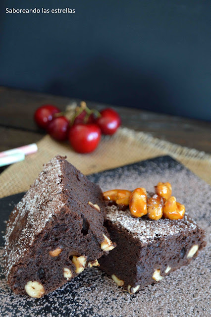 Brownie Con Anacardos {sin Lactosa}
