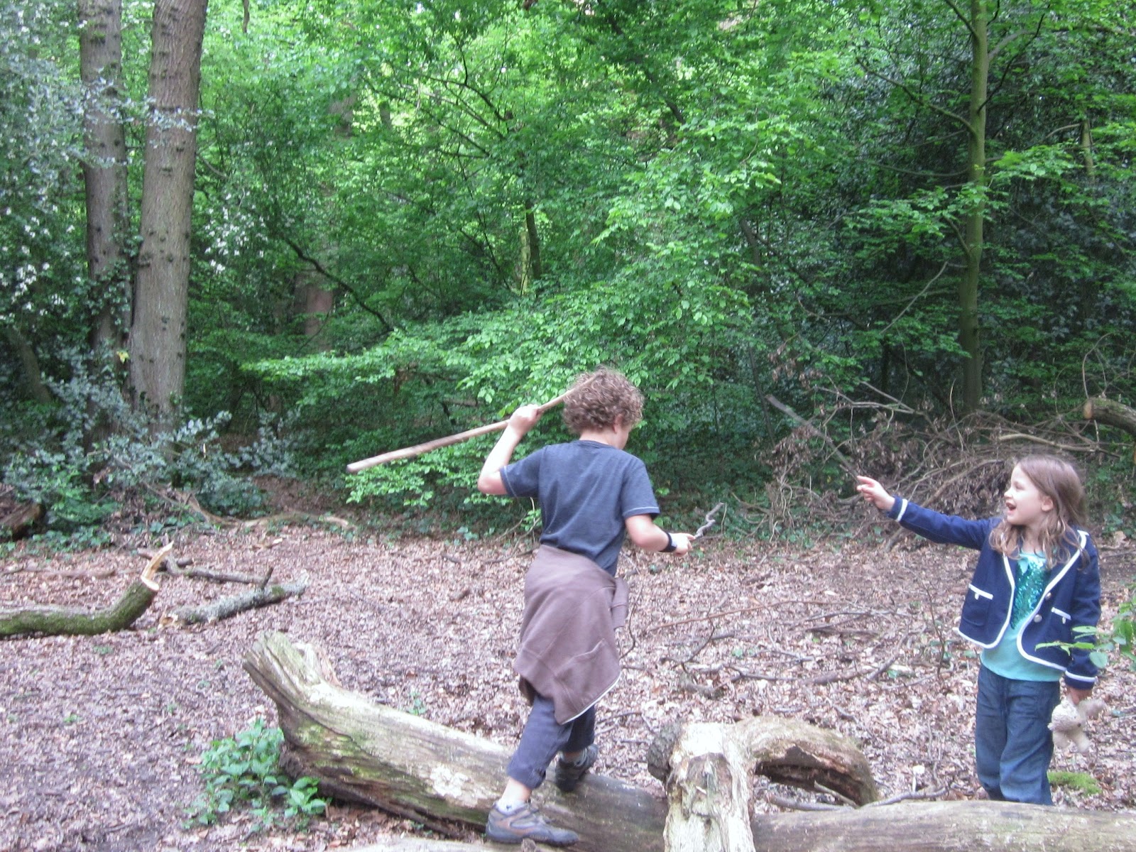 Adventures at Home More tricks with sticks