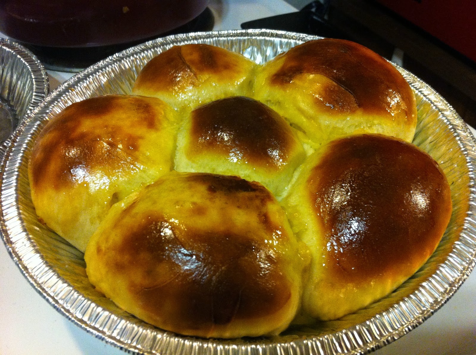Food From the Red Book Lightened Up Japanese Coconut Custard Buns