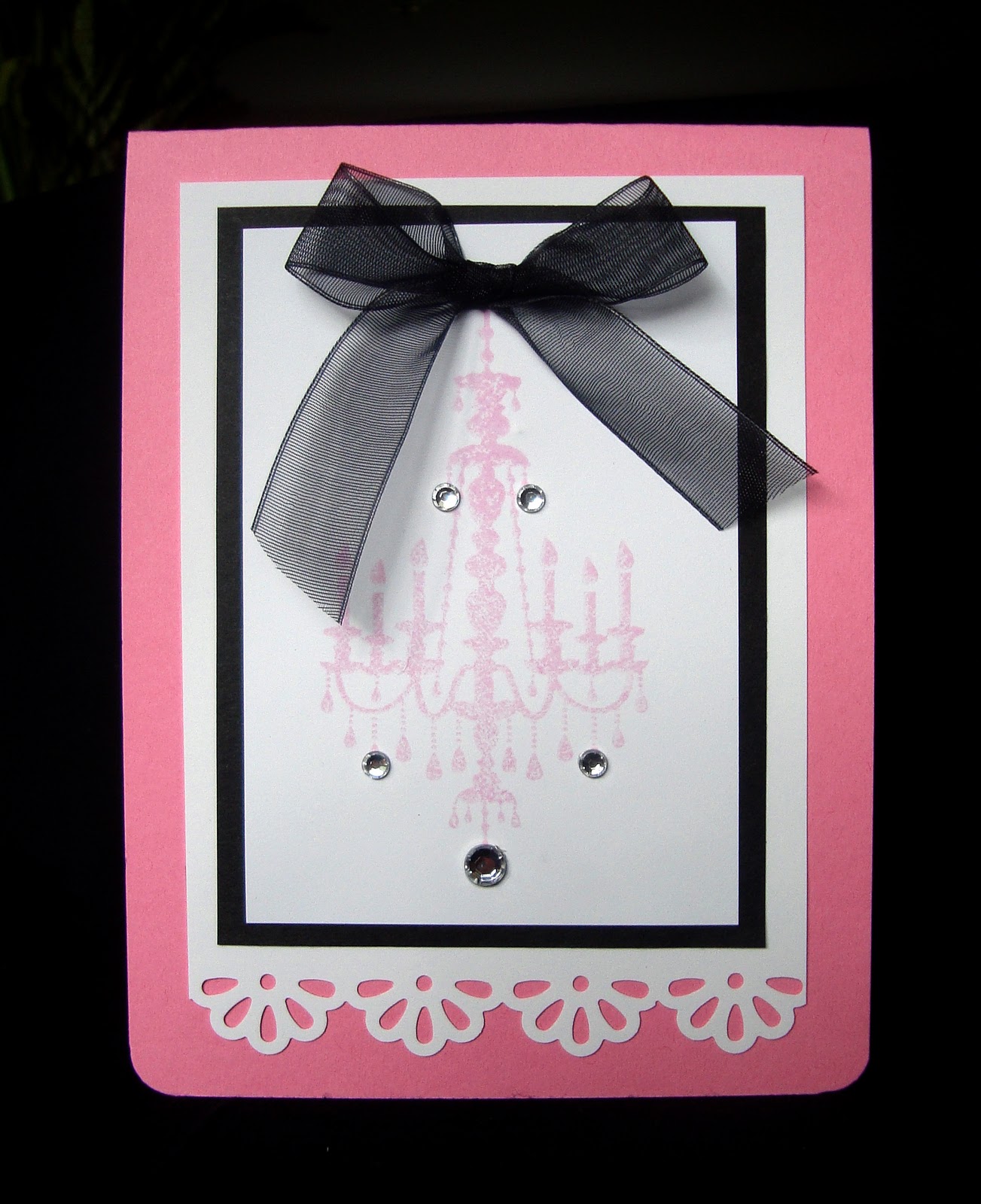 Judy's Card Corner Chandelier Card Set