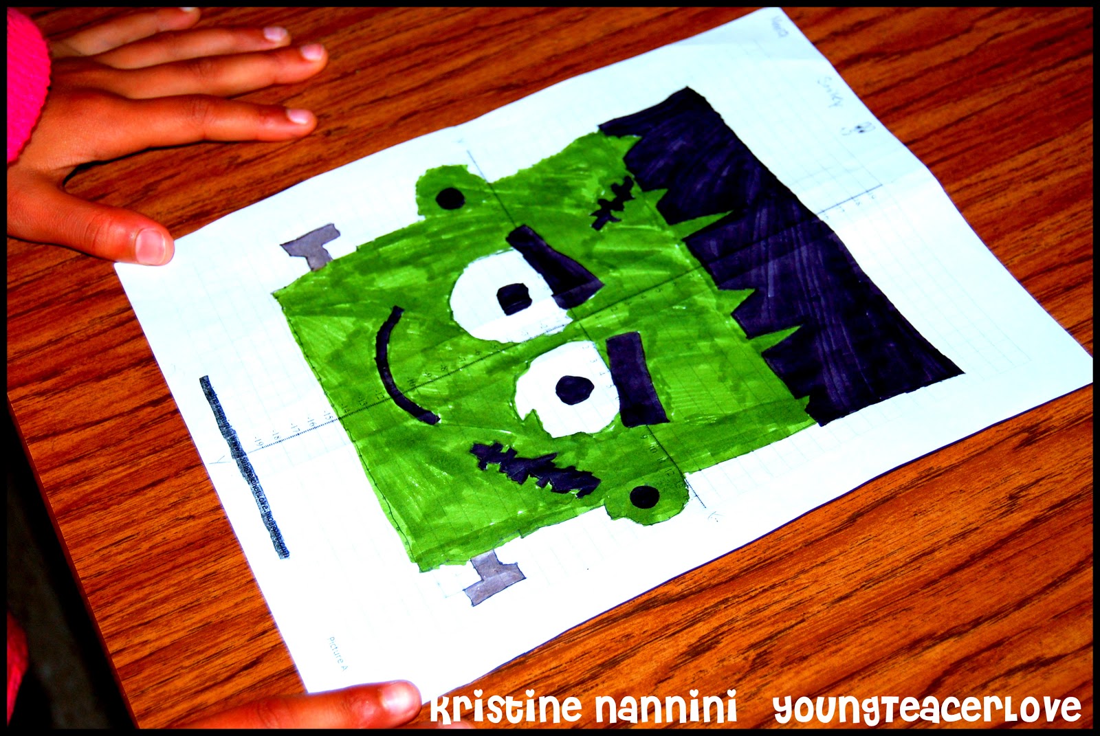 worksheet Halloween Graphing Coordinate halloween coordinate graph mystery pictures and a photo update by kristine nannini