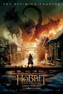The Hobbit The Battle of the Five Armies Comic Con Poster