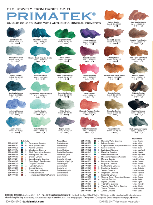 Natural Stone Color Chart