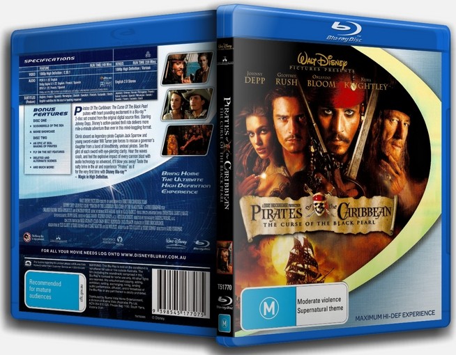 Pirates of the Caribbean - The Curse of the Black Pearl (2003) (1080p BluRay x265 HEVC 10bit AAC 5 1 Garshasp) - 1337x