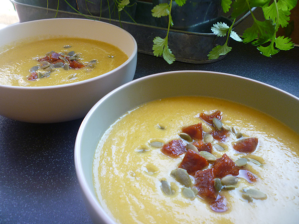 Golden Lentil and Chorizo Soup Recipe