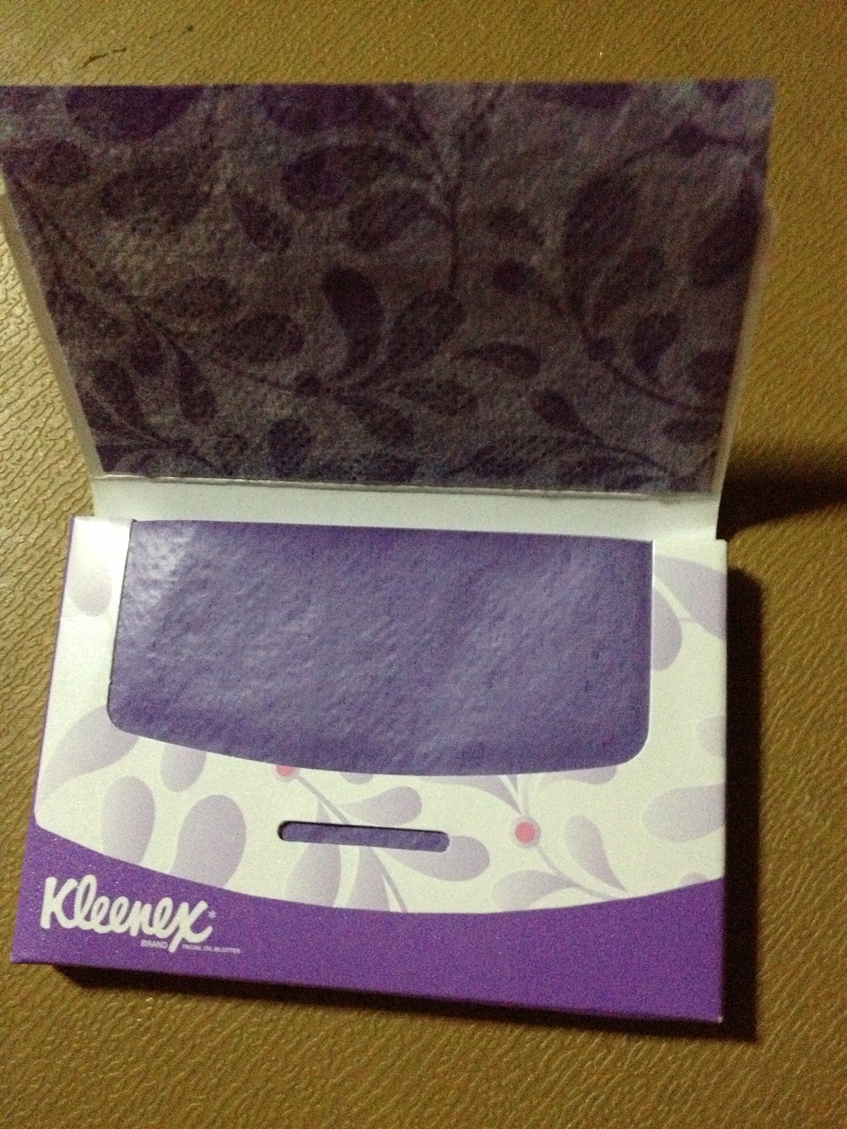 Stylestat Kleenex oil blotting sheets