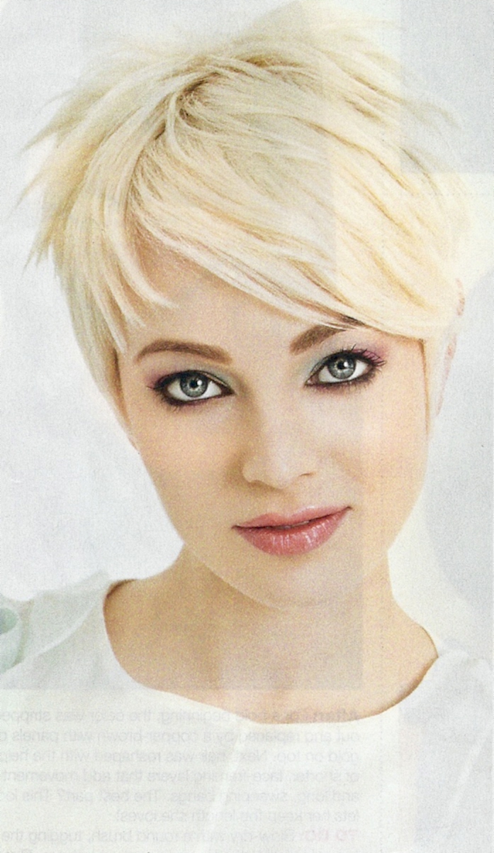 Cropped Pixie Hairstyle