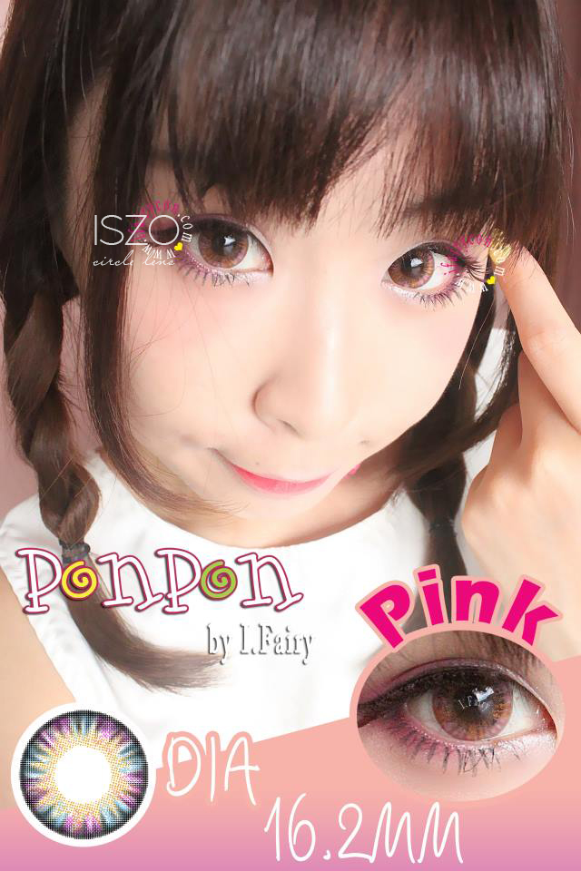 I.Fairy Pon Pon Pink lens review