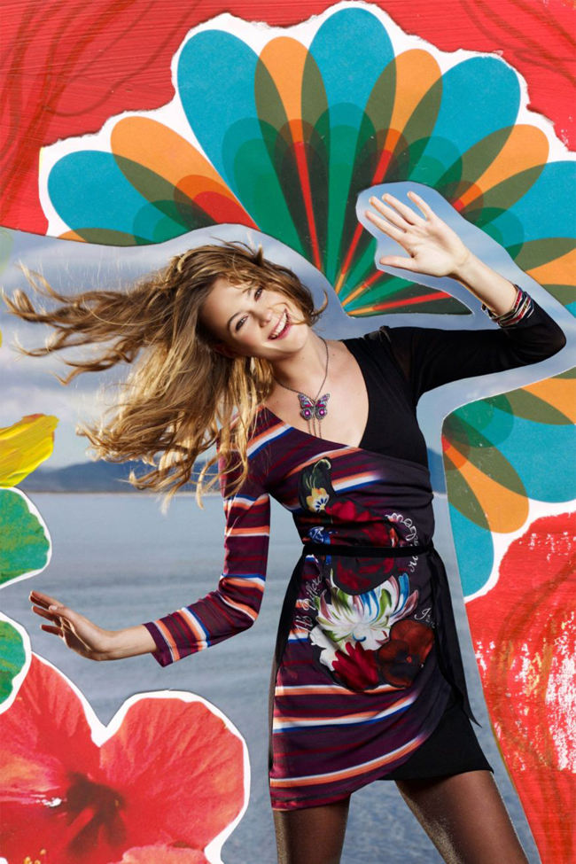 Where Rainbows End She is a Desigual
